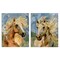 Stupell Industries Windblown Manes Horses 2pc Canvas Wall Art Set Design by Victoria Barnes